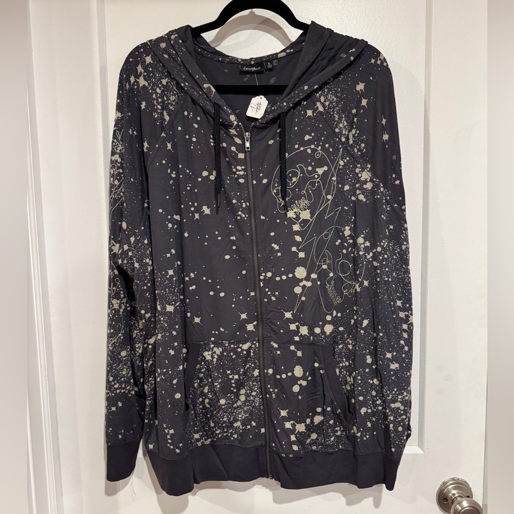TORRID Women's Black Starry Hoodie